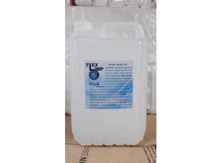 Álcool Gel 70% Antisséptico - Galão 5 Litros Promoção